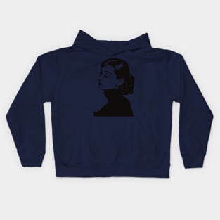 Audrey Hepburn Kids Hoodie